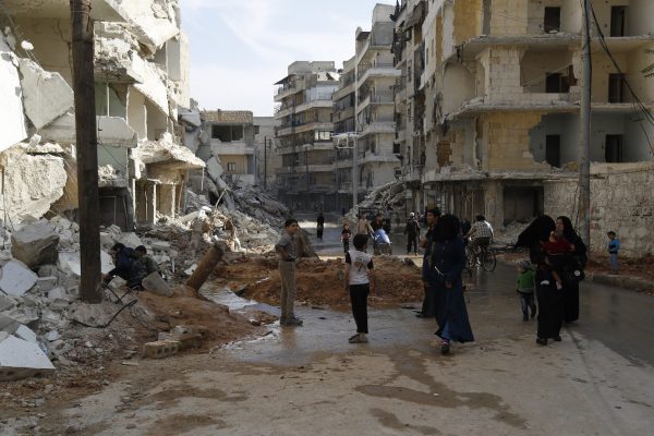 The al-Sukari neighbourhood in Aleppo. Photos from Aleppo by: Mujahid Abu al-Jud