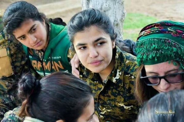 PKK uses underage girls in hostilities - Spodaren Roje - YPJ organization